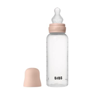 BIBS® Babyflasche 270 ml Silikon in blush von BIBS®