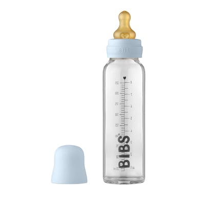 BIBS® Babyflasche Complete Set 225 ml, Baby Blue von BIBS®