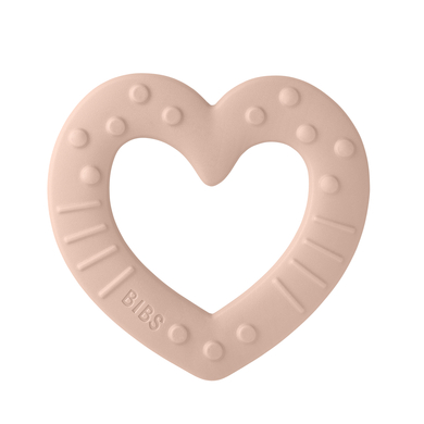 BIBS® Beißring Baby Bitie Heart ab 3 Monaten Blush von BIBS®