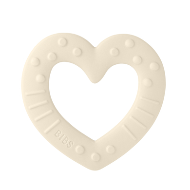 BIBS® Beißring Baby Bitie Heart ab 3 Monaten Ivory von BIBS®