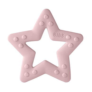 BIBS® Beißring Baby Bitie Star ab dem 3. Monat Pink Plum von BIBS®