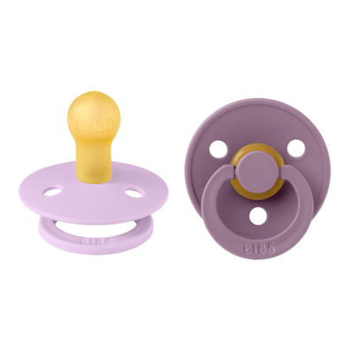 BIBS® Schnuller Colour Violet Sky/Mauve 0-6 Monate, 2 Stk. von BIBS®