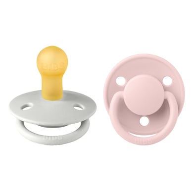 BIBS® Schnuller De Lux Haze/Blossom 0-6 Monate, 2 Stk. von BIBS®