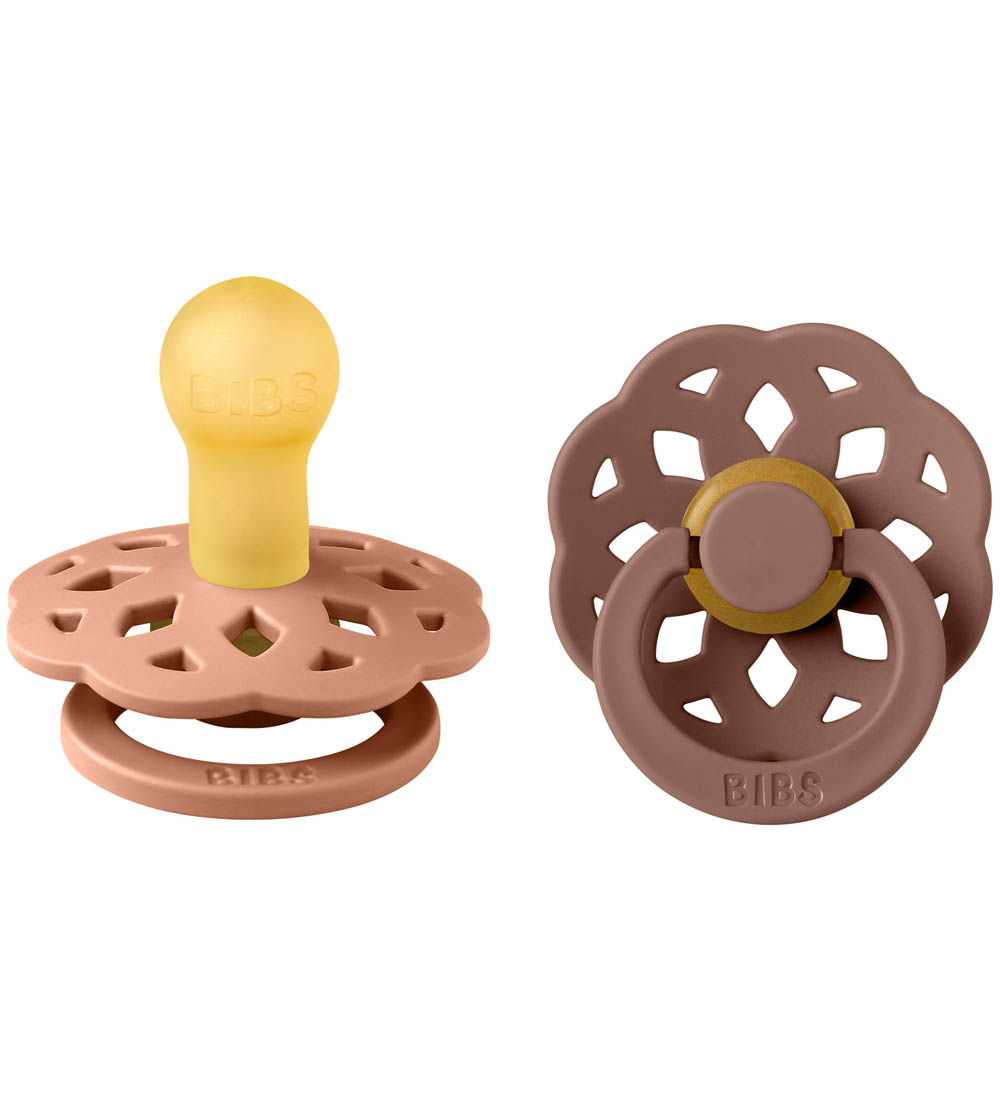 BIBS Böhmen Schnuller - 2er-Pack - Gr. 1 - Rund - Peach/Waldmurm - BIBS - One Size - Schnuller BIBS Böhmen Schnuller - 2er-Pack - Gr. 1 - Rund - Peach/Waldmurm - BIBS - One Size - Schnuller von BIBS