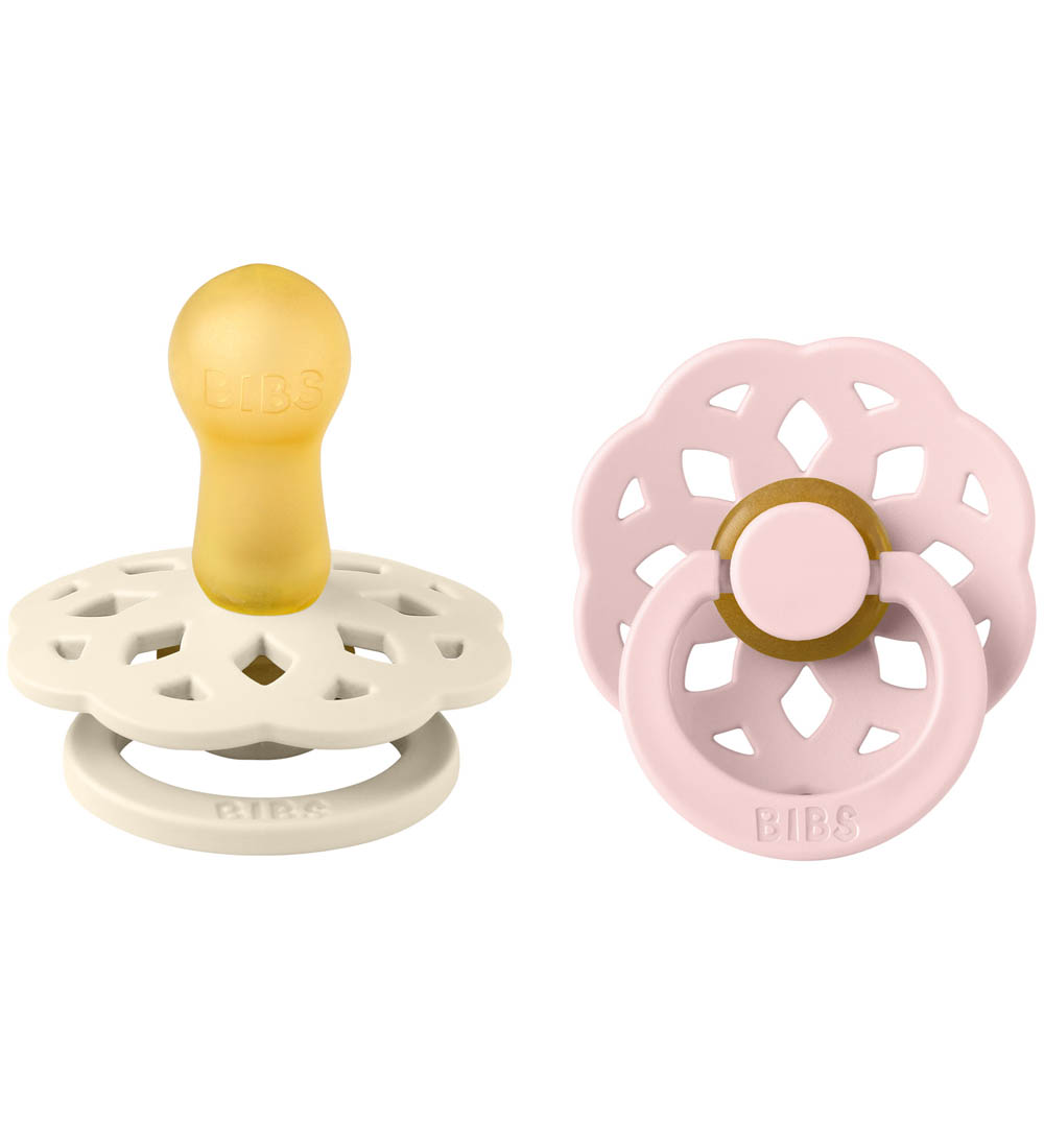 BIBS Böhmen Schnuller - 2er-Pack - Gr. 2 - Rund - Ivory/Blossom - BIBS - One Size - Schnuller BIBS Böhmen Schnuller - 2er-Pack - Gr. 2 - Rund - Ivory/Blossom - BIBS - One Size - Schnuller von BIBS
