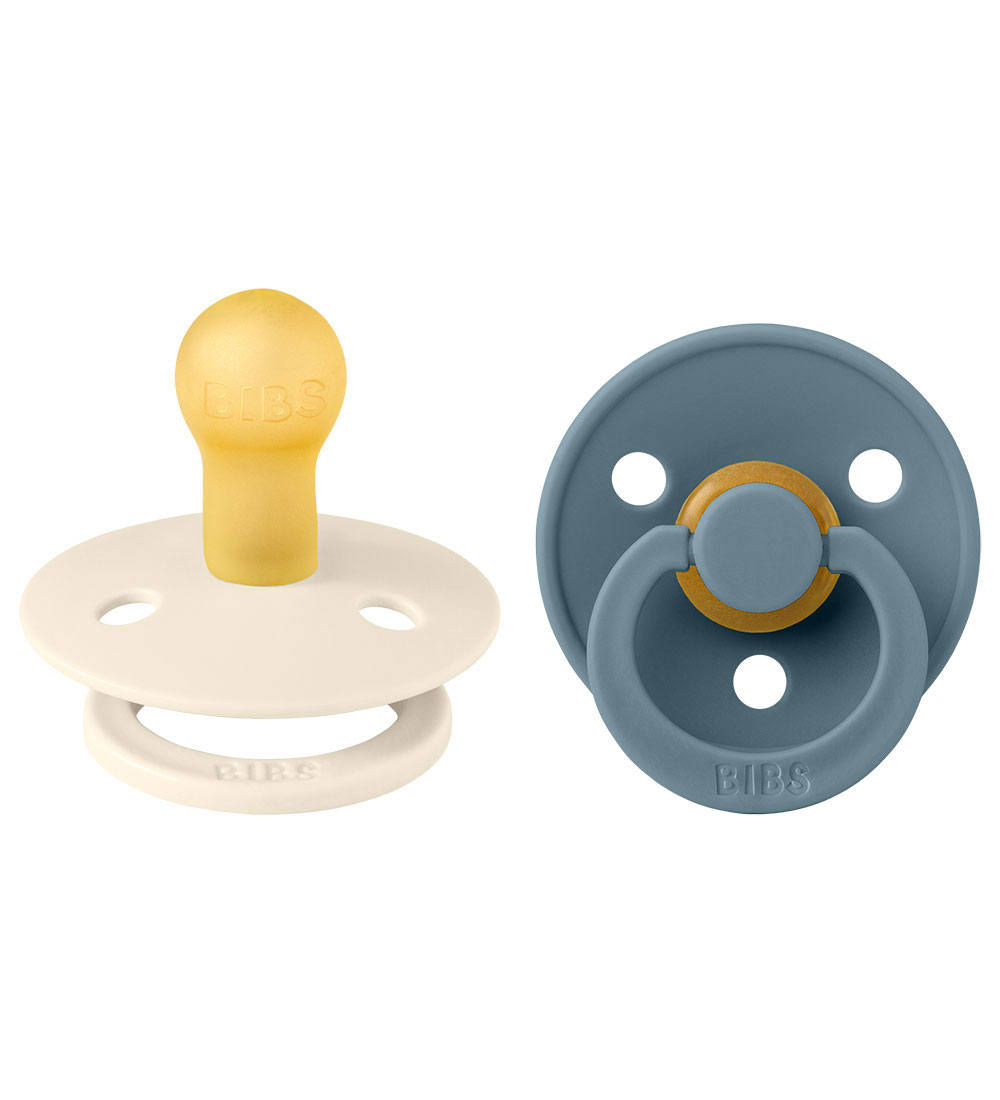 BIBS Colour Schnuller - 2er-Pack - Gr. 2 - Rund - Ivory/Petrol - BIBS - 6-18 mt - Schnuller BIBS Colour Schnuller - 2er-Pack - Gr. 2 - Rund - Ivory/Petrol - BIBS - 6-18 mt - Schnuller von BIBS