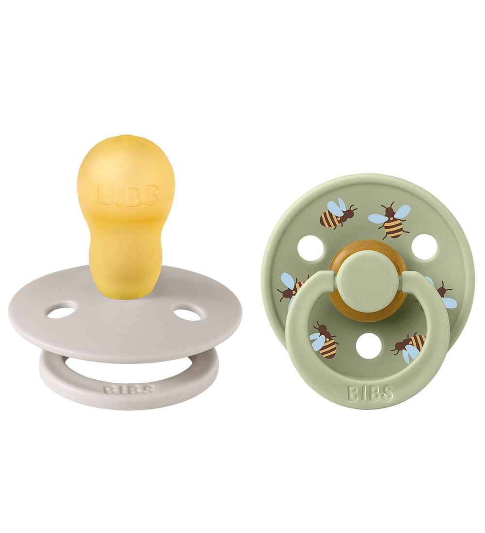 BIBS Colour Schnuller - Gr. 3 - 2er-Pack - Rund - Pilz Mix - BIBS - 18+ mt - Schnuller BIBS Colour Schnuller - Gr. 3 - 2er-Pack - Rund - Pilz Mix - BIBS - 18+ mt - Schnuller von BIBS