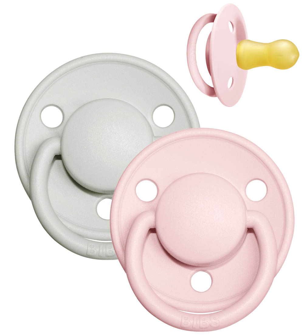 BIBS De Lux Schnuller - 2er-Pack - Gr. 2 - Rund - Haze/Blossom - BIBS - 6+ mt - Schnuller BIBS De Lux Schnuller - 2er-Pack - Gr. 2 - Rund - Haze/Blossom - BIBS - 6+ mt - Schnuller von BIBS