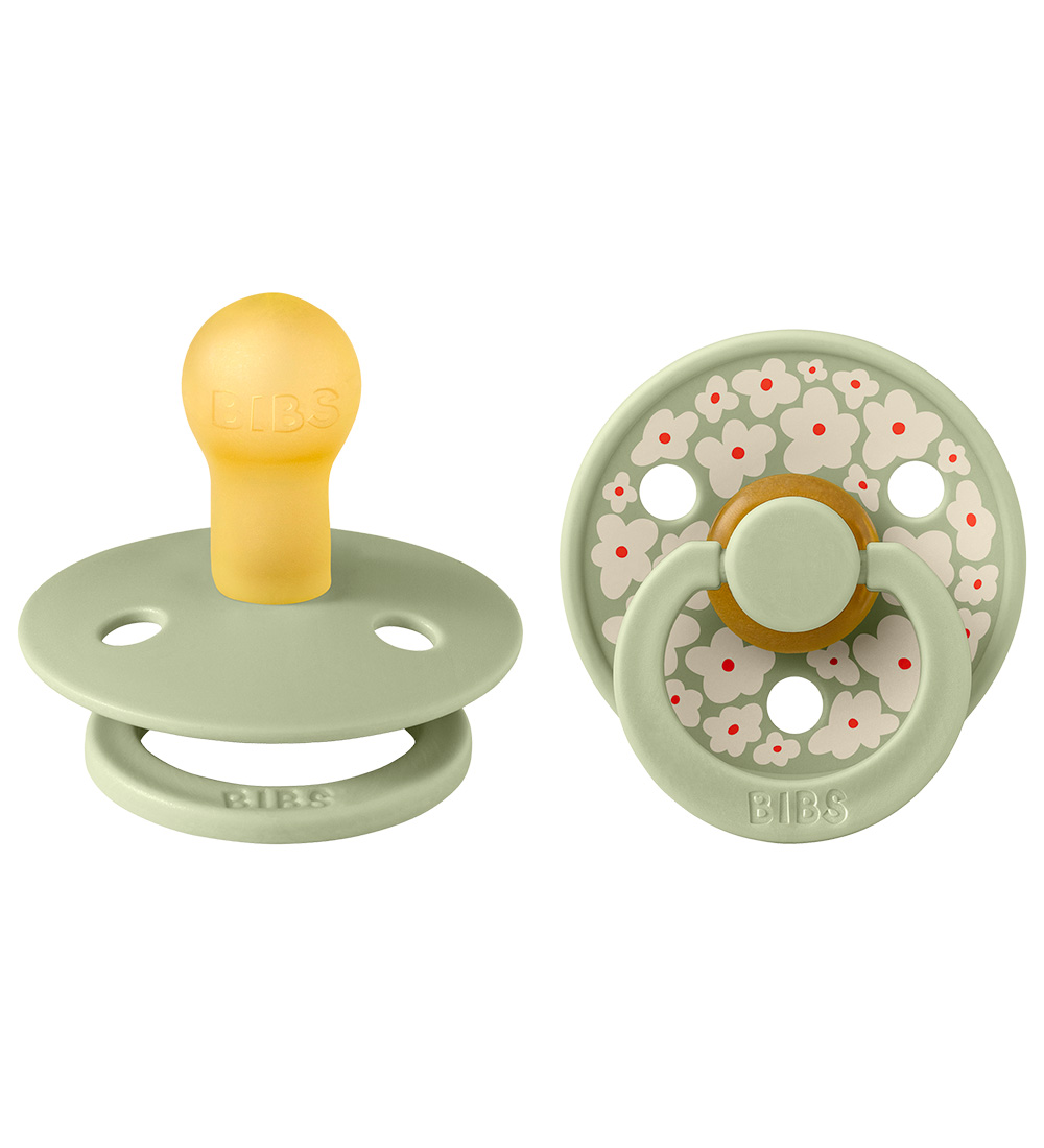 BIBS Farbe Schnuller - 2er-Pack - Gr. 1 - Rund - Jasmin - Sage M - BIBS - 0-6 mt - Schnuller BIBS Farbe Schnuller - 2er-Pack - Gr. 1 - Rund - Jasmin - Sage M - BIBS - 0-6 mt - Schnuller von BIBS