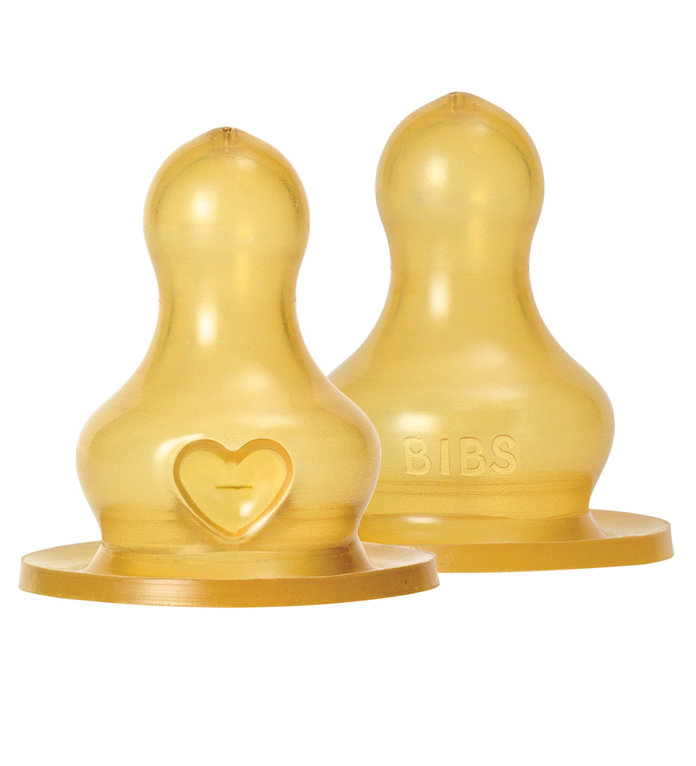BIBS Flaschensauger - 2er-Pack - Medium Flow - Naturgummi - BIBS - One Size - Flaschensauger BIBS Flaschensauger - 2er-Pack - Medium Flow - Naturgummi - BIBS - One Size - Flaschensauger von BIBS