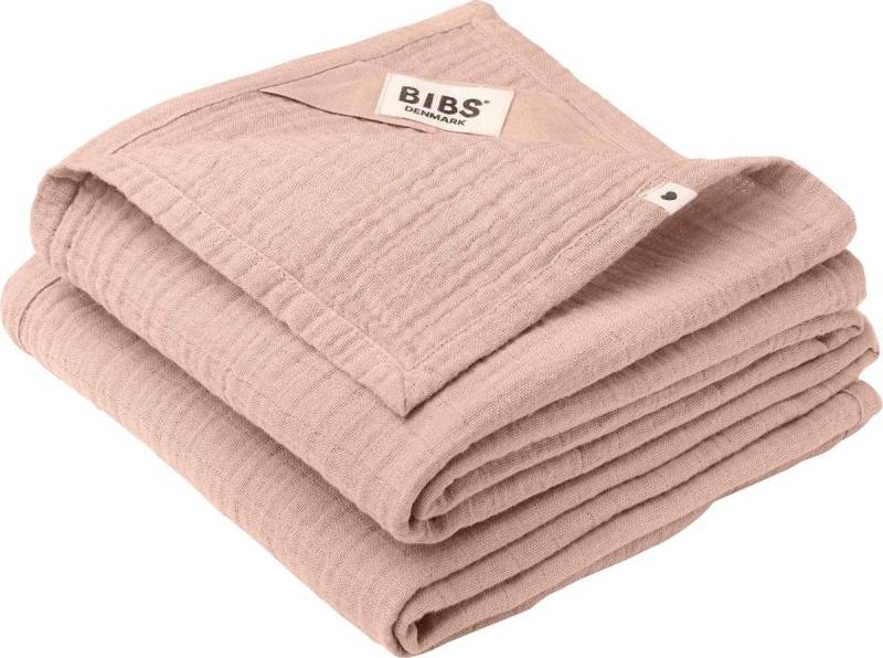 BIBS Musselintuch 2er-Pack, Blush von BIBS