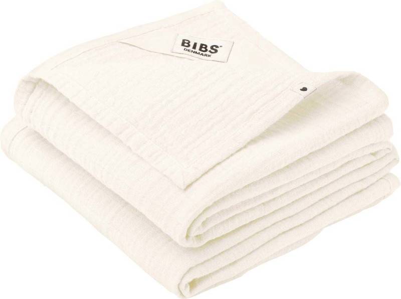 BIBS Musselintuch 2er-Pack, Ivory von BIBS