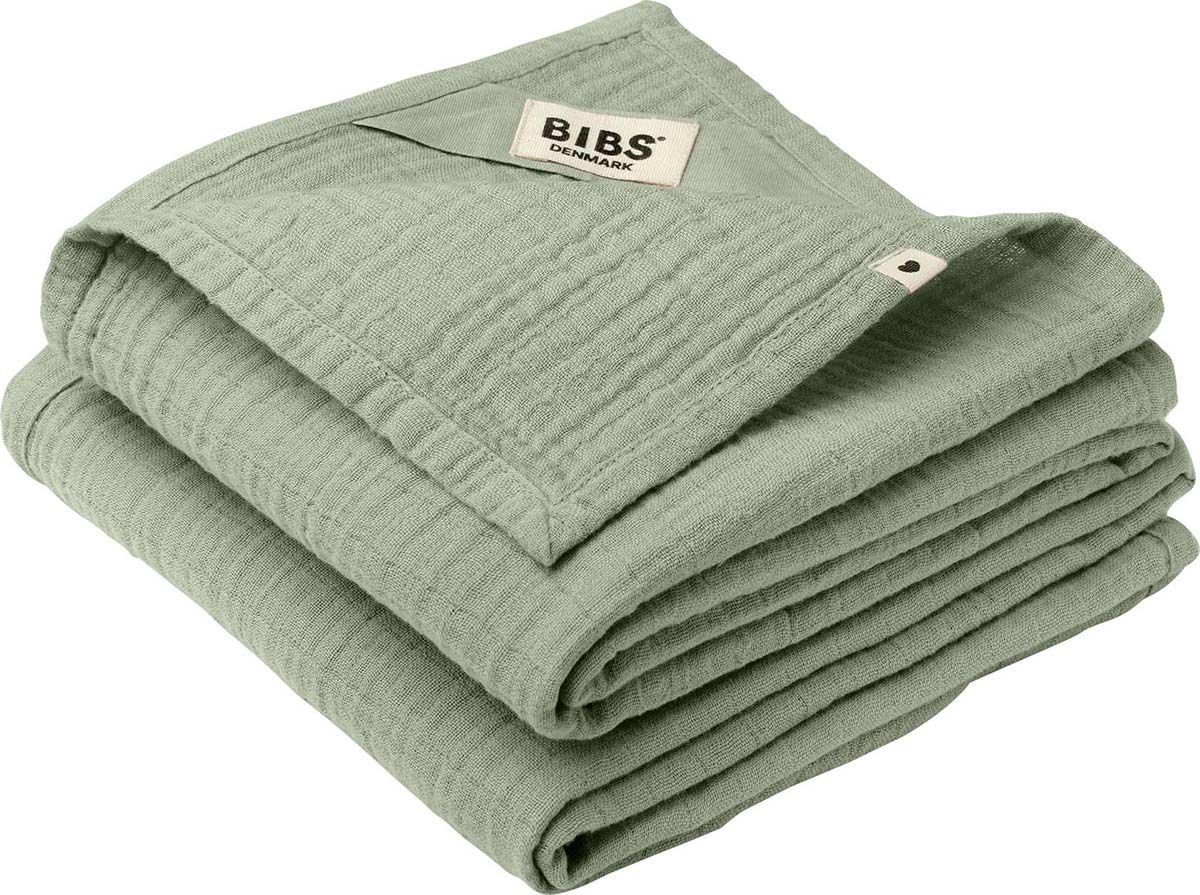 BIBS Musselintuch 2er-Pack, Sage von BIBS