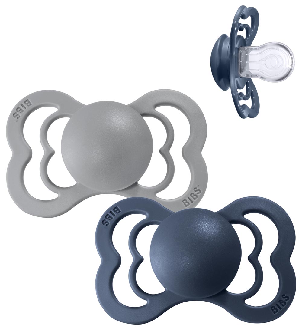 BIBS Supreme+ Schnuller - Gr. 1 - 2er-Pack - Symmetrisch - Cloud - BIBS - 0-6 mt - Schnuller BIBS Supreme+ Schnuller - Gr. 1 - 2er-Pack - Symmetrisch - Cloud - BIBS - 0-6 mt - Schnuller von BIBS