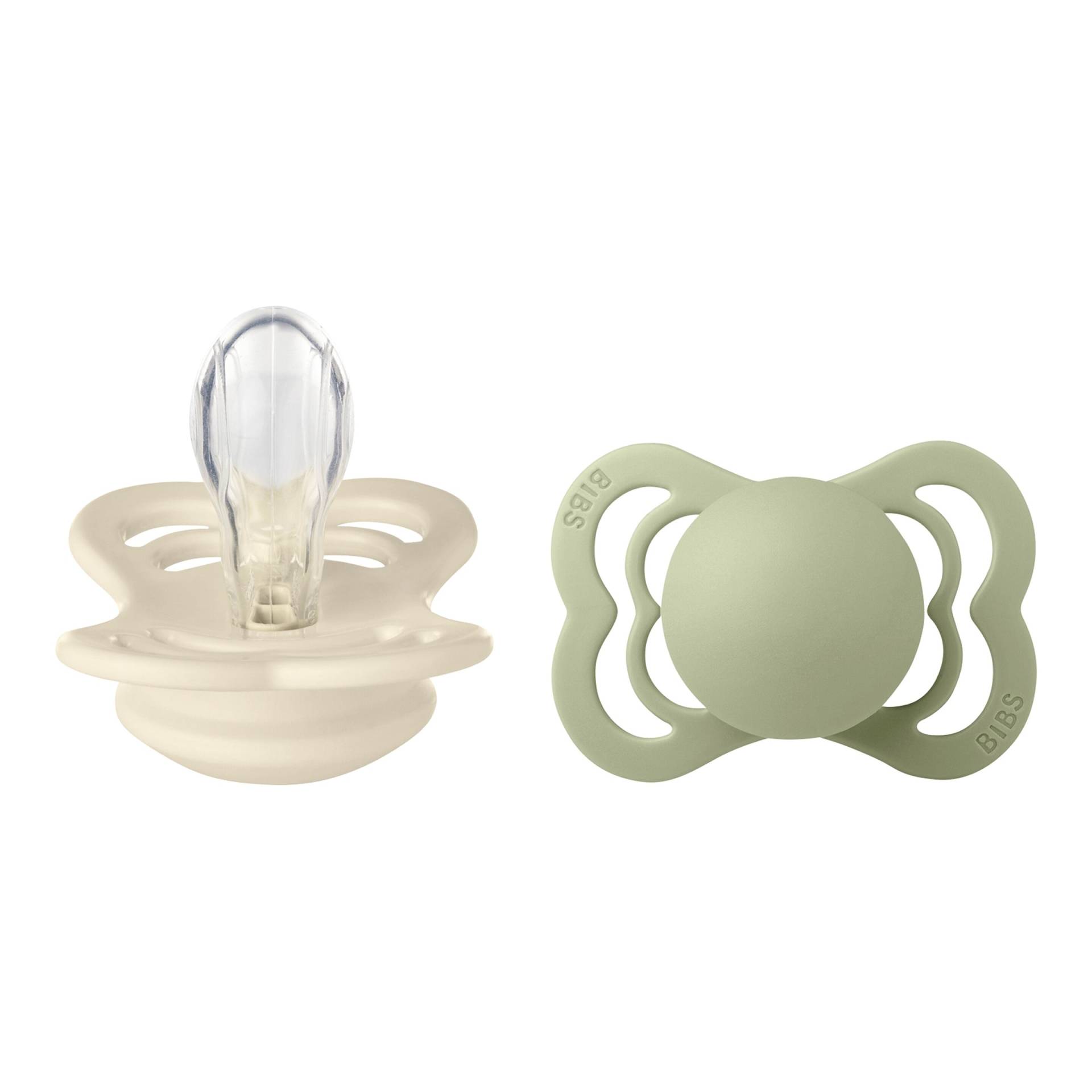 Bibs 2er-Pack Supreme Schnuller Silikon, 0-6M Bibs 2er-Pack Supreme Schnuller Silikon, 0-6M von BIBS