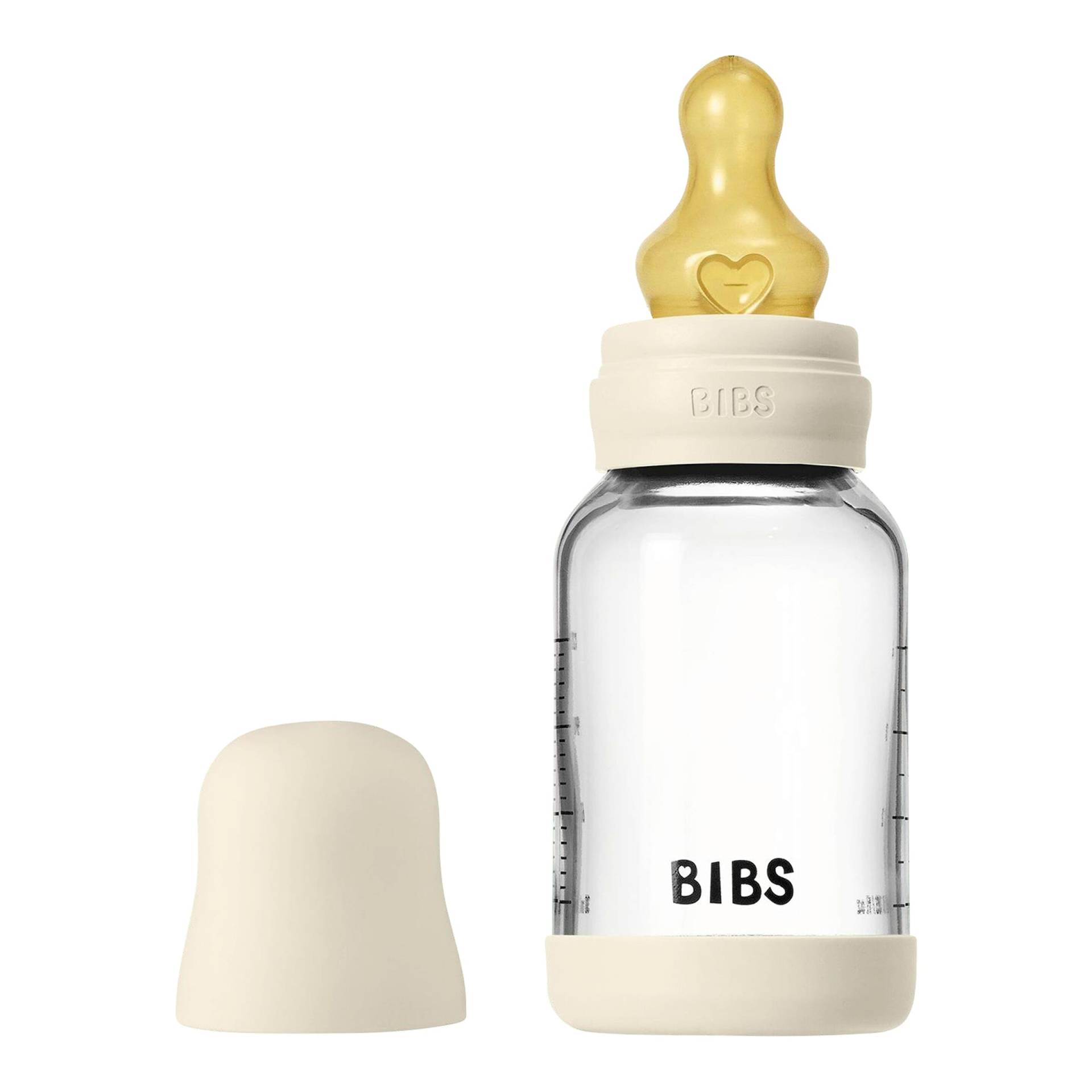 Bibs Babyflasche aus Glas, 120 ml, ab 0M Bibs Babyflasche aus Glas, 120 ml, ab 0M von BIBS