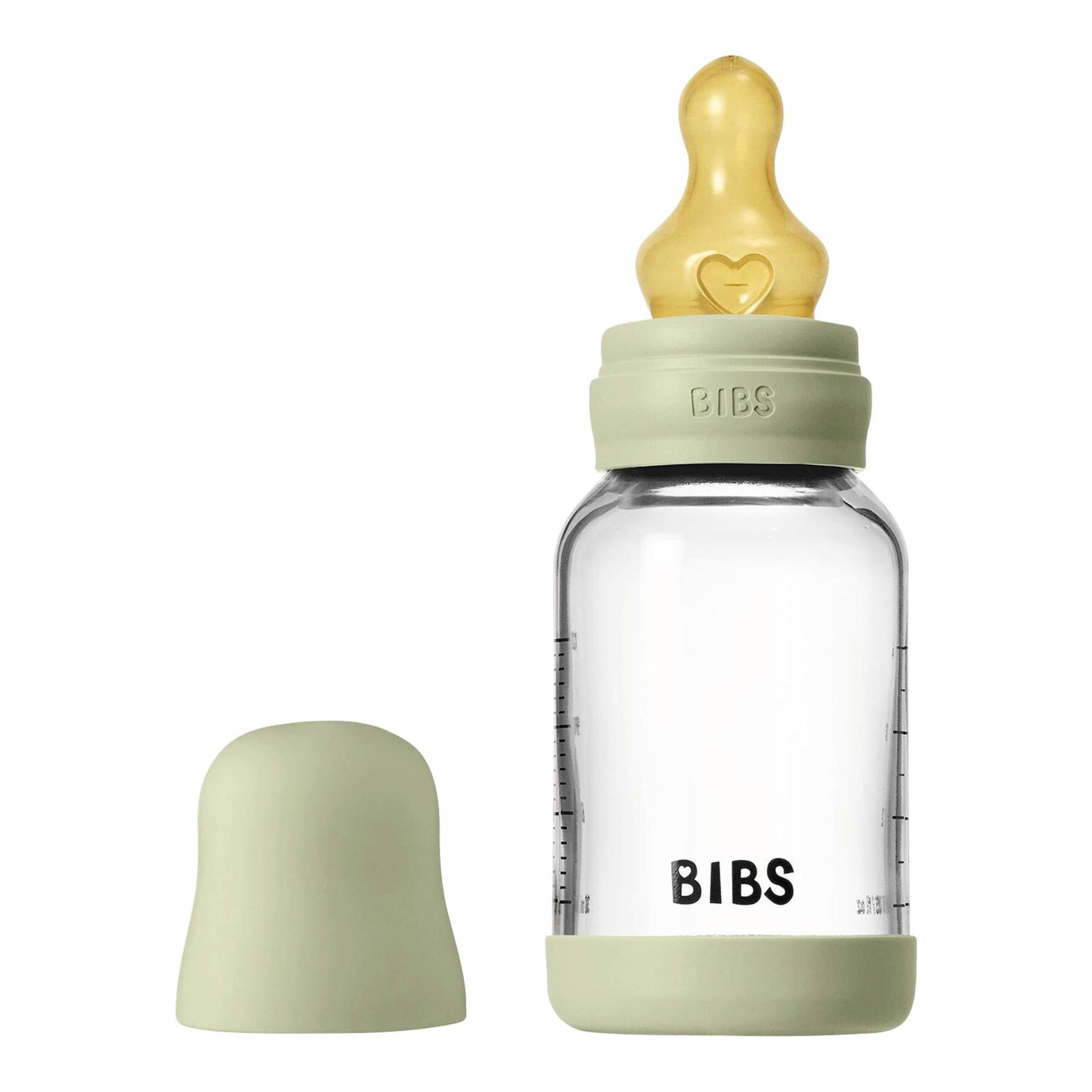 Bibs Babyflasche aus Glas, 120 ml, ab 0M Bibs Babyflasche aus Glas, 120 ml, ab 0M von BIBS