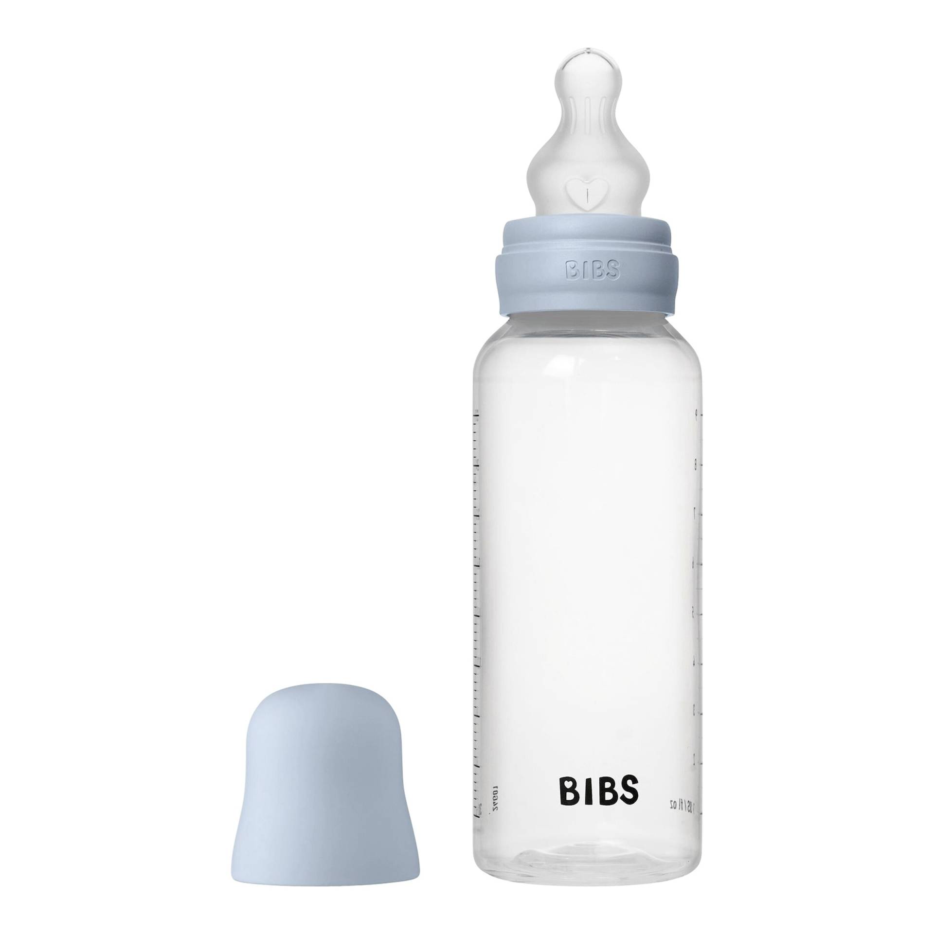 Bibs Babyflasche aus Kunststoff, 270 ml, ab 3M von BIBS