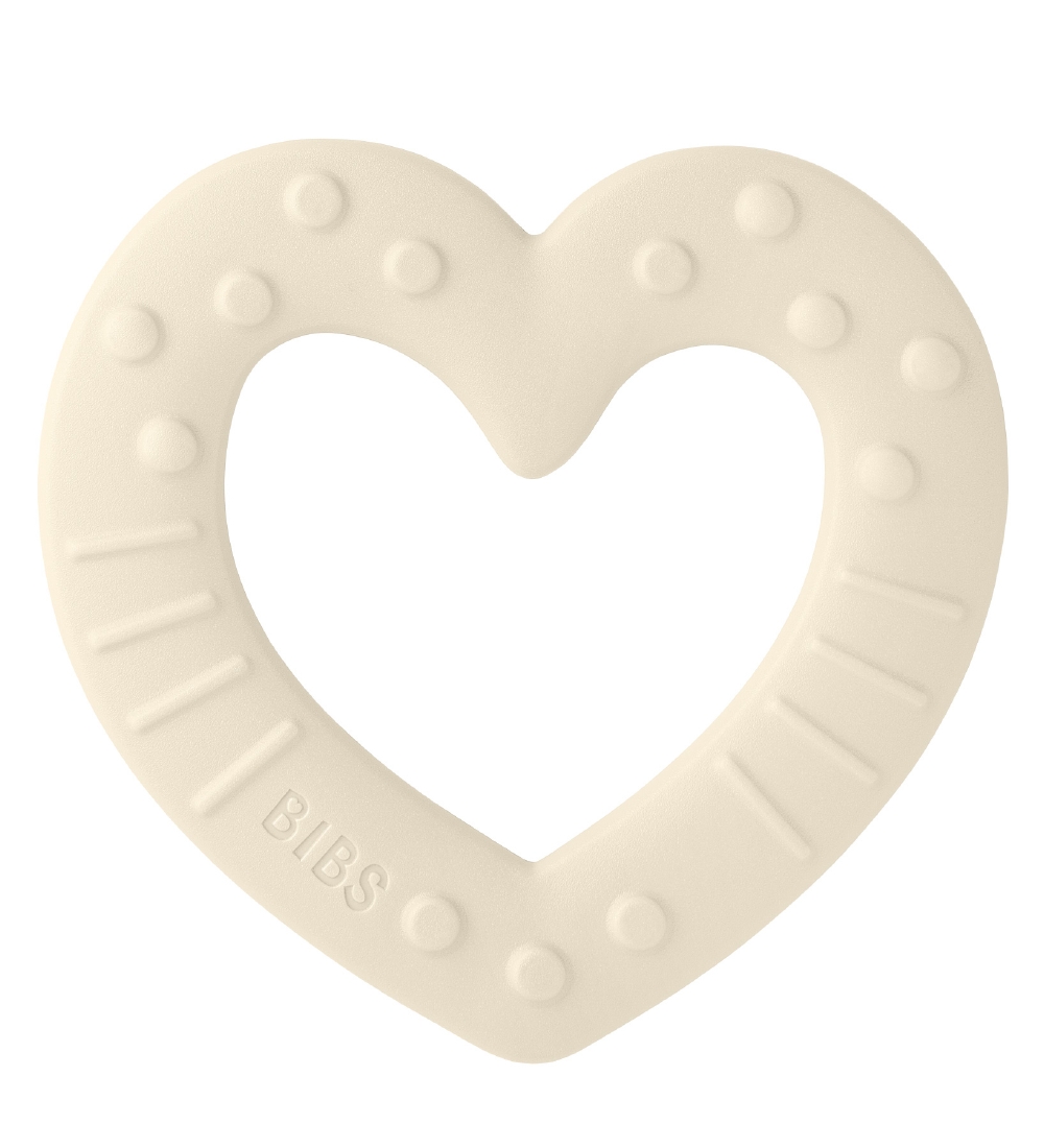 Bibs Beißring - Heart - Ivory - BIBS - One Size - Beißringe Bibs Beißring - Heart - Ivory - BIBS - One Size - Beißringe von BIBS
