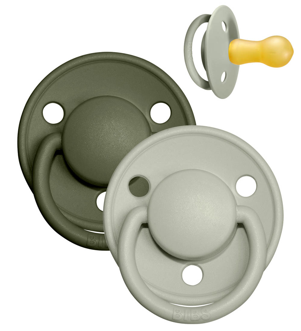 Bibs De Lux Schnuller - Gr. 1 - Naturgummi - Sage & Hunter Green - BIBS - 0-6 mt - Schnuller Bibs De Lux Schnuller - Gr. 1 - Naturgummi - Sage & Hunter Green - BIBS - 0-6 mt - Schnuller von BIBS