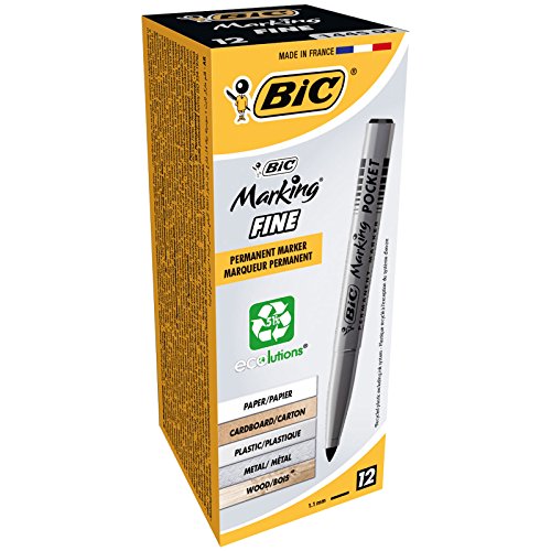 Bic Permanentmarker Pocket 1445 rot/820900 von BIC