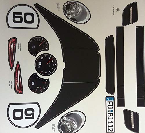 BIG Bobby Car Stickers Aufklebersatz Porsche Nr 50 von BIG Spielwarenfabrik