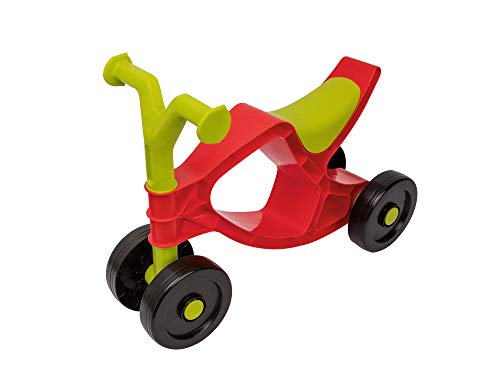 BIG - Flippi - Laufrad in rot und grün, Rutschrad mit bis zu 25kg Tragkraft, handlich und platzsparend, Kleinkinder Fahrrad für Kinder ab 18 Monaten von BIG Spielwarenfabrik