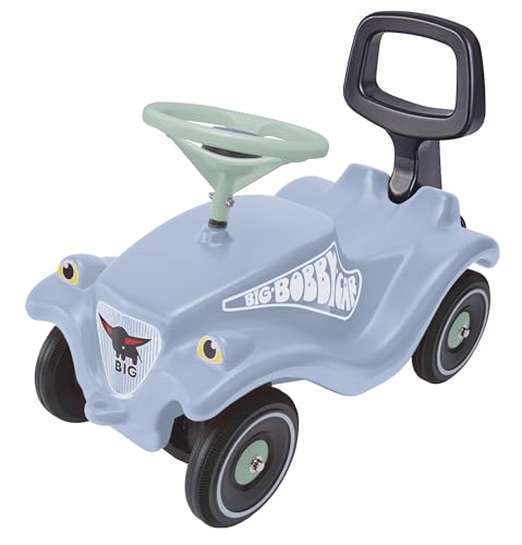 Big Bobby Car Classic Bundle - Kinderfahrzeug für Jungen und Mädchen, klassisches Rutschfahrzeug bis 50 kg inklusive 2-in-1 Lauflernhilfe & Rückenlehne, für Kinder ab 1 Jahr von BIG Spielwarenfabrik