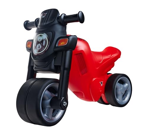 BIG Sport Bike Laufrad Rot - Kinder-Laufrad mit Breiten Reifen, robust, hohe Kippsicherheit, tiefergelegter Sitz, bis 25 kg belastbar, für Kinder ab 1,5 Jahr BIG Sport Bike Laufrad Rot - Kinder-Laufrad mit Breiten Reifen, robust, hohe Kippsicherheit, tiefergelegter Sitz, bis 25 kg belastbar, für Kinder ab 1,5 Jahr von BIG Spielwarenfabrik