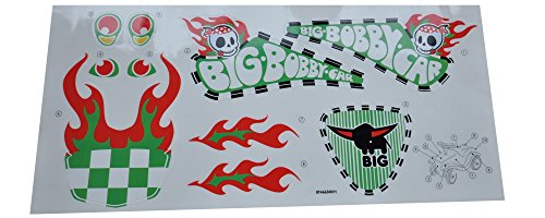 Big Bobby Car Stickers Aufklebersatz Boy [Spielzeug] von BIG Spielwarenfabrik