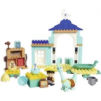 BIG 800057184 - BIG Bloxx Dino Ranch Hatchery, 86-teilig, Baustein-Set von BIG