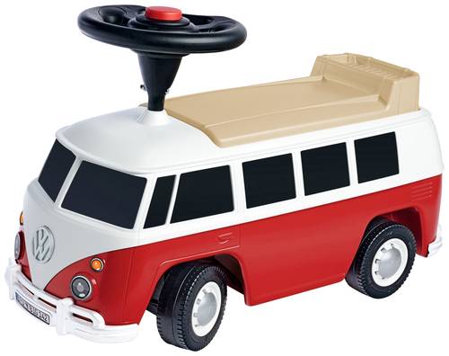 Baby VW T1 Rot von BIG mit Hupe von BIG Spielwaren