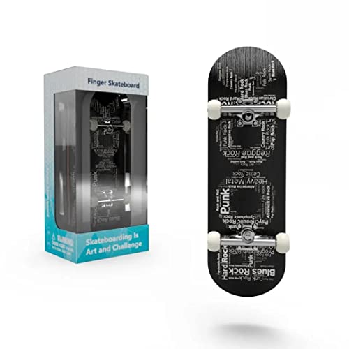 BIGH Professionelles Fingerboard aus Natürlichem Ahornholz - Finger-Skateboard - Kleines Finger-Skate - Farbe: Rook von BIGH