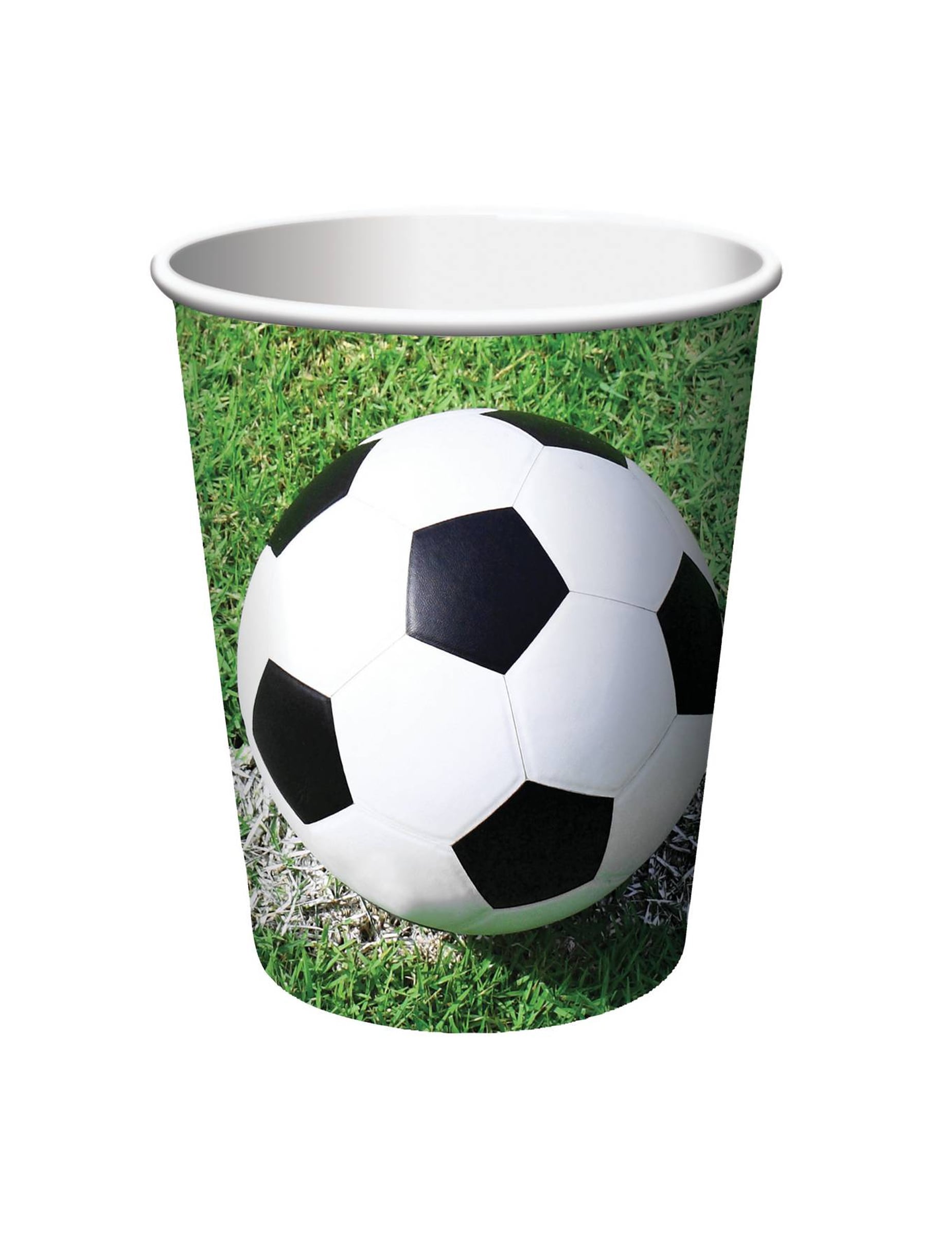 8 Fußball Pappbecher 266 ml für Party 8 Fußball Pappbecher 266 ml für Party von CREATIVE PARTY