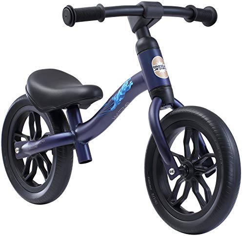 BIKESTAR Federleichtes (3 KG!) Kinderlaufrad Lauflernrad Kinderrad für Jungen und Mädchen ab 2-3 Jahre | Mitwachsendes 10 Zoll Kinder Laufrad Lightrunner | Dunkelblau | Risikofrei Testen von BIKESTAR