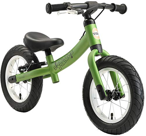 BIKESTAR Kinder Laufrad Lauflernrad Kinderrad für Jungen und Mädchen ab 3-4 Jahre | 12 Zoll Sport Kinderlaufrad | Grün | Risikofrei Testen von BIKESTAR