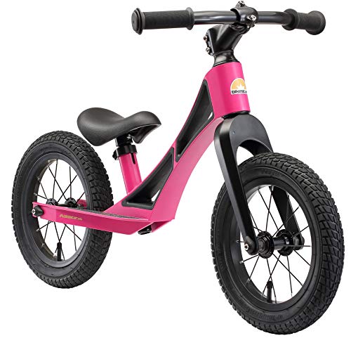 BIKESTAR Magnesium (superleicht) Lauflern Rad für Jungen und Mädchen ab 3-4 Jahre | 12 Zoll Kinder Laufrad BMX Ultraleicht | Berry Lila | Risikofrei Testen von BIKESTAR