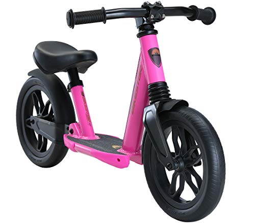BIKESTAR Vollgefedertes Alu Kinder Laufrad Rad für Jungen und Mädchen ab 2-3 Jahre | 10 Zoll Lauflernrad Fully | Risikofrei Testen | Berry von BIKESTAR