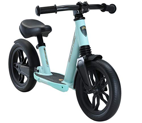 BIKESTAR Vollgefedertes Alu Kinder Laufrad Rad für Jungen und Mädchen ab 2-3 Jahre | 10 Zoll Lauflernrad Fully | Risikofrei Testen | Türkis von BIKESTAR