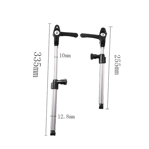 BINGNU 1 Paar RV-Fenster-Stützstange ist aus Aluminiumlegierung mit Teleskopfunktion, Wohnmobil-Wohnmobil-Anhänger-Wohnwagen-Zubehör Zubehör für Wohnmobilteile(4pairs-255mm) von BINGNU