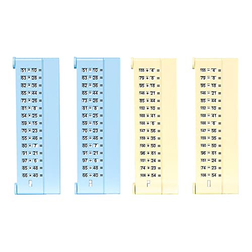 BIOSA Wiederverwendbare mündliche Rechenübungen, rotierendes Zahnrad, Mathematik-Schreibtafel, Papiersparen, Früherziehungsspielzeug for Schüler von BIOSA