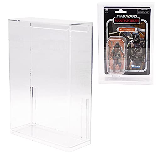 BITUXX Morax Acryl Case Aufbewahrungsbox Schaukasten für TWC Star Wars Mandolorian Figuren Figur (1x Aufbewahrungsbox) von BITUXX