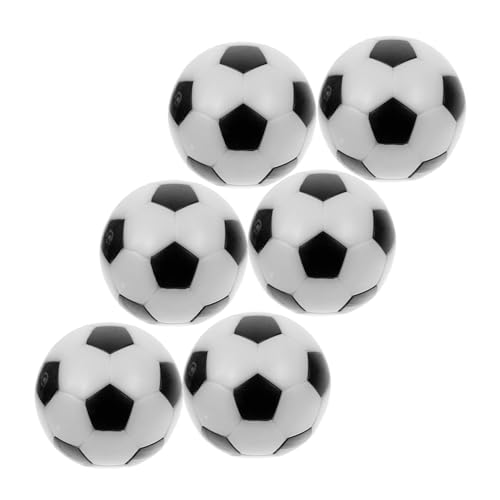 BIUDECO 6er Set Tischfußballbälle 32mm Kleine Fußballbälle Für Tischfußball Und Kicker Spiele Ideal Für Und Erwachsene Hochwertige Spielkugeln von BIUDECO