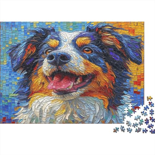 Bernese Mountain Hund Puzzle 1000 Teile Puzzle Für Erwachsene Und Kinder Ab 14 Jahren Puzzel 1000pcs (75x50cm) von BIYQBWPLX