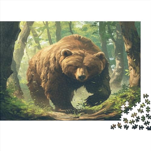 Brown Bär 1000 Teile Puzzle, Puzzles Für Erwachsene, 1000 Teile Puzzlespiel Für Jugendliche & Erwachsene Puzzlespiel Puzzel 1000pcs (75x50cm) von BIYQBWPLX