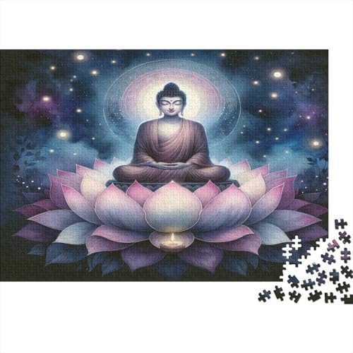 Buddha Statue Puzzle 1000 Teile Puzzle Für Erwachsene Und Kinder Ab 14 Jahren,Puzzlespiel Erwachsenen Puzzlespiel Puzzel 1000pcs (75x50cm) von BIYQBWPLX