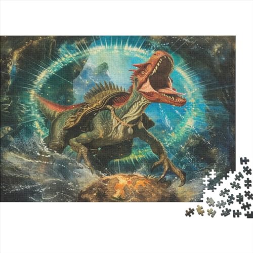 Dinosaurier Puzzle 1000 Teile Puzzle Für Erwachsene Und Kinder Ab 14 Jahren Puzzel 1000pcs (75x50cm) von BIYQBWPLX