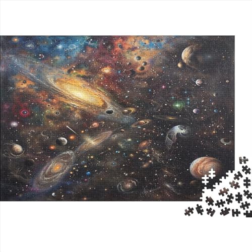 EIN Himmel voller Galaxien Puzzle 1000 Teile,Puzzlespiel Für Erwachsene,Impossible Puzzle,Puzzle GesKükenlichkeitsspiel Für Die Ganze Familie, Geschenke Puzzel 1000pcs (75x50 von BIYQBWPLX