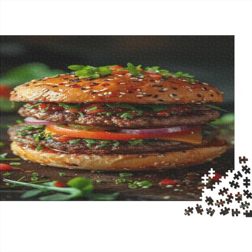 Hamburger Puzzlespiel 1000 Teile Puzzle Für Erwachsene Und Kinder Ab 14 Jahren, Erwachsenen Puzzlespiel Puzzel 1000pcs (75x50cm) von BIYQBWPLX