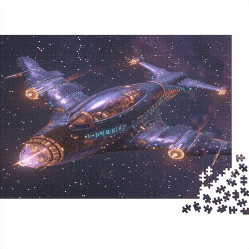 Kämpfer Luftfahrzeuge Puzzle 1000 Teile,Puzzle Für Erwachsene, Impossible Puzzle,Puzzle Farbenfrohes Legespiel,GesKükenlichkeitsspiel Für Die Ganze Familie Puzzel 1000pcs (75x50cm) von BIYQBWPLX